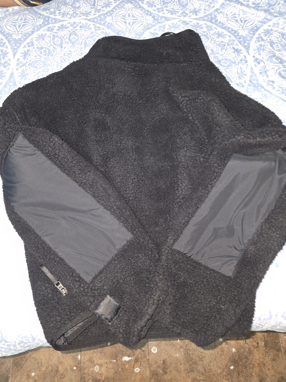 Fabletics Black Sherpa Teddy Jacket - Picture 9 of 9